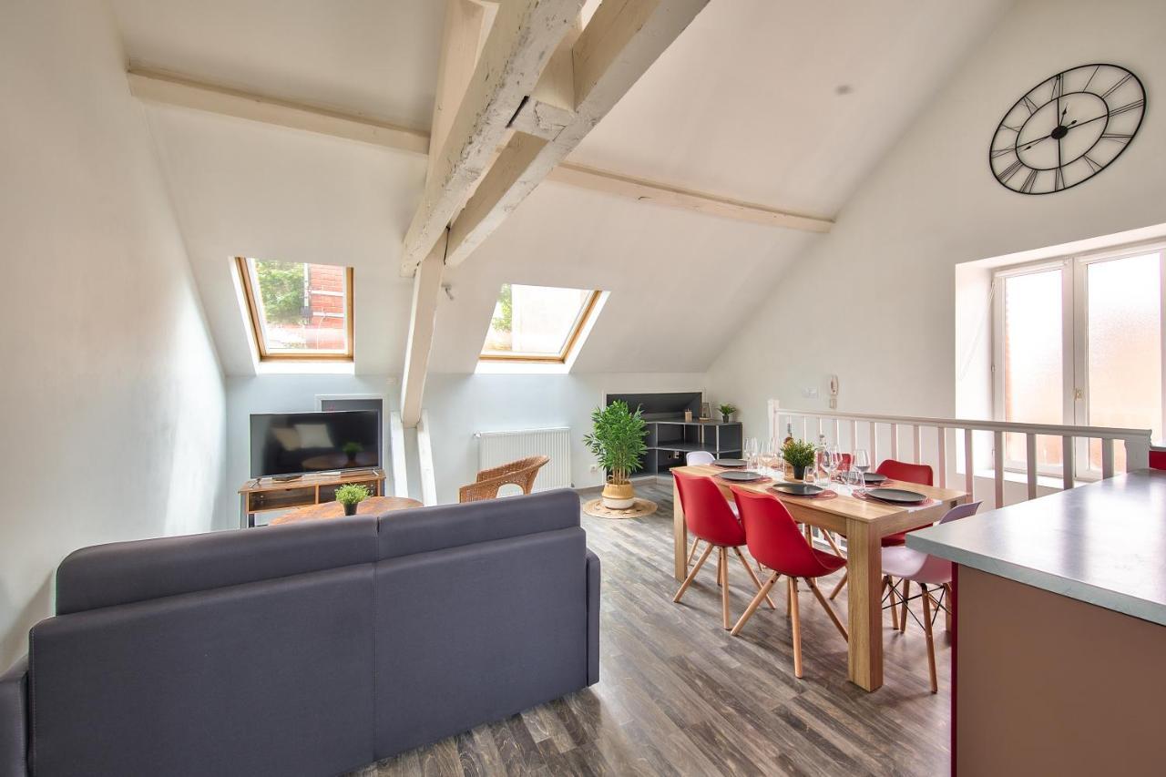 Appartement Cosy Chalon - Calme & Chaleureux Dış mekan fotoğraf
