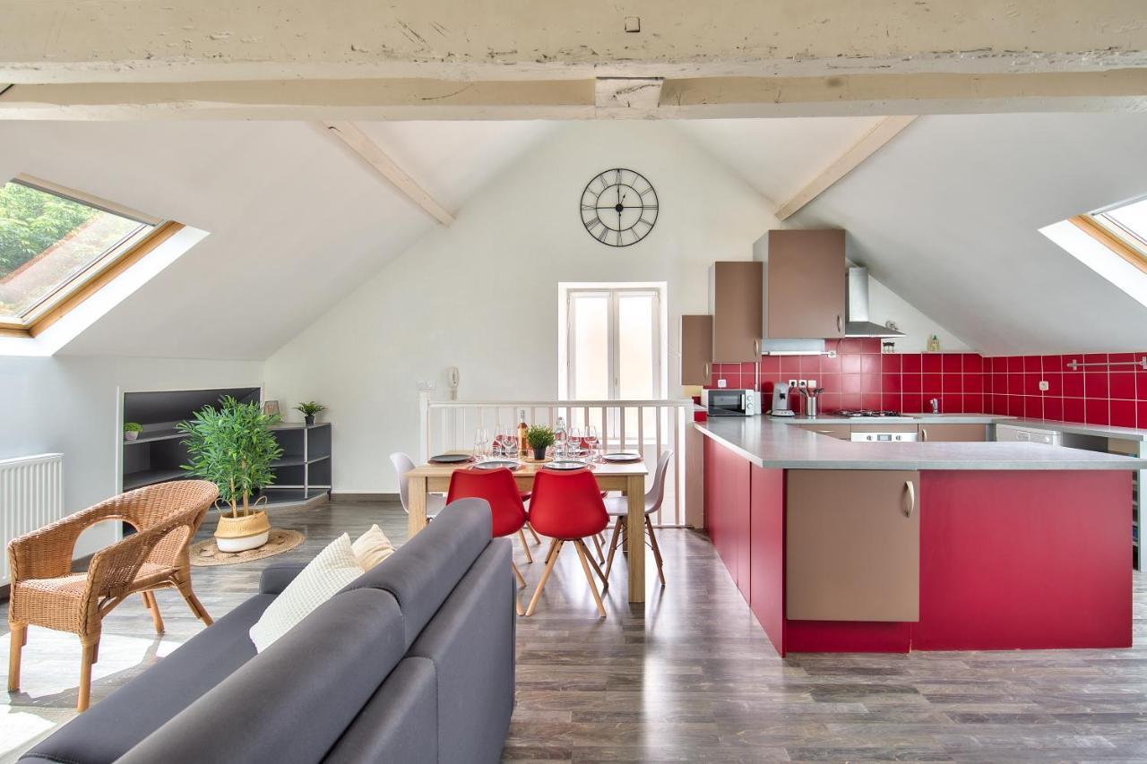 Appartement Cosy Chalon - Calme & Chaleureux Dış mekan fotoğraf